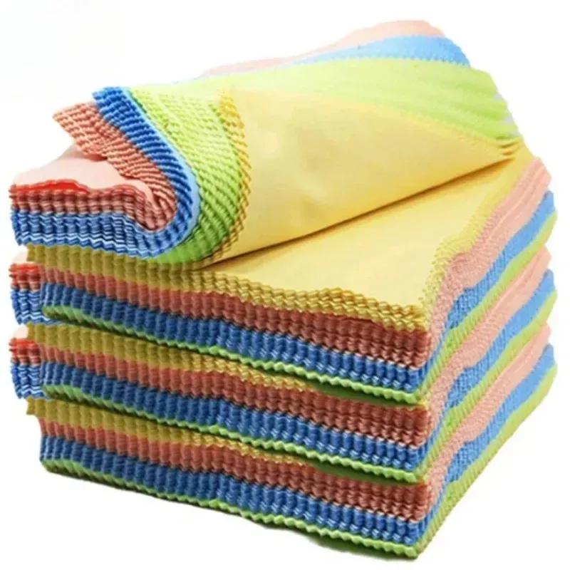 Square Glasses Cleaning Cloth Microfiber Random Color High Quality Glasses Cloth Daily Soft Phone Screen Cleaning Wipe Wholesale