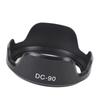 Camera Lens Hood LH-DC90 Plastic Lens Sunshade Protector for SX60 HS Petal Shape Bayonet Mount