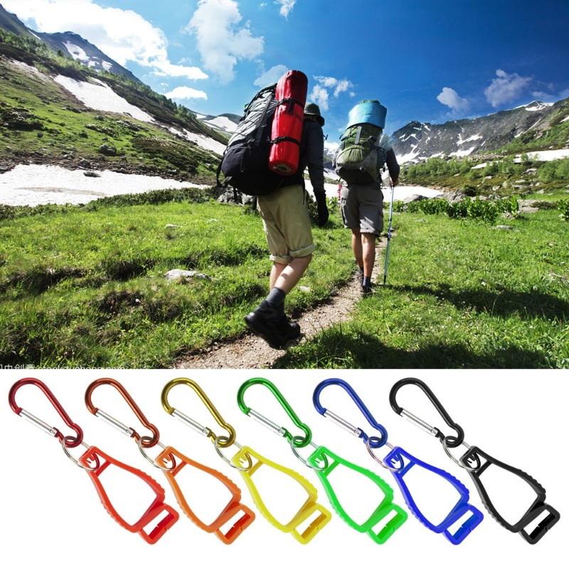 5Pcs Glove Clip Hanger Safety Glove Holder Aluminum Alloy Working Gloves Clip Keys Safety Clamp Gloves Guard Accessories