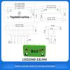 15EDGWB+KM-3.81mm Flange Panel Mount Terminal Block Through-Hole Plug-in 2EDGWB3.81