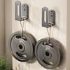 Wall-Mounted Iron Kitchen Pot Lid Rack