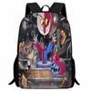 Cuphead Student Backpack Cartoon Teacup Head Backpack Lightweight 123 Grade Boys and Girls