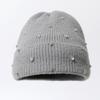 Casual Skullies Cap Keep Warm Pullover Yarn Hat Outdoor Warm Bonnet Beaanies  Autumn Winter