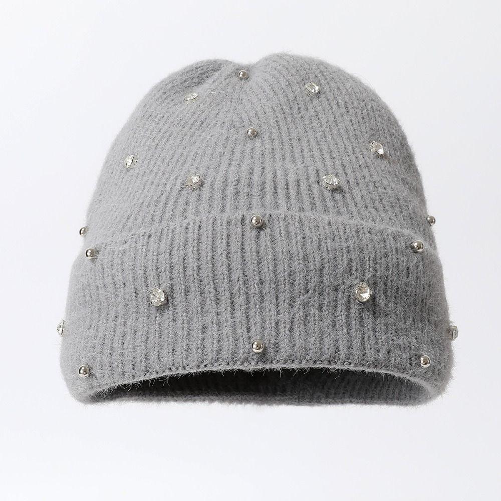 Casual Skullies Cap Keep Warm Pullover Yarn Hat Outdoor Warm Bonnet Beaanies Autumn Winter
