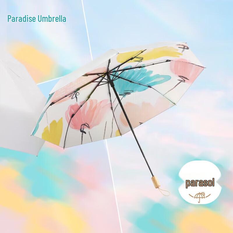 PARADISE 3-Fold UV Protection Sun Umbrella