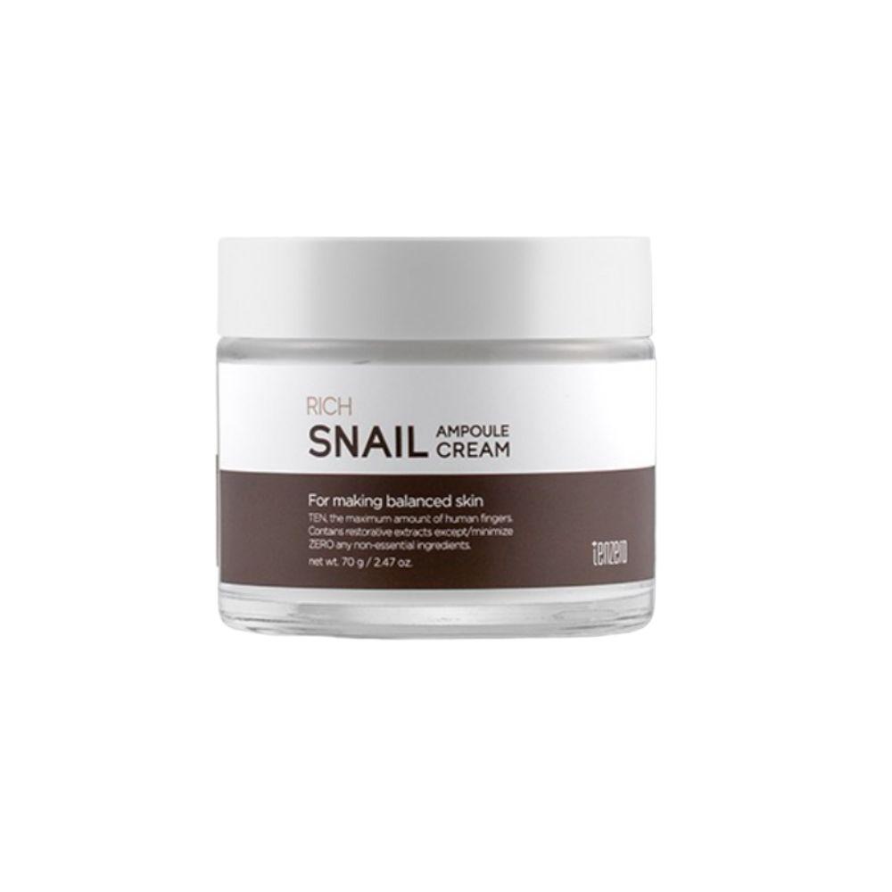 TENZERO Rich Snail Ampoule Cream 2X 70g 1ea