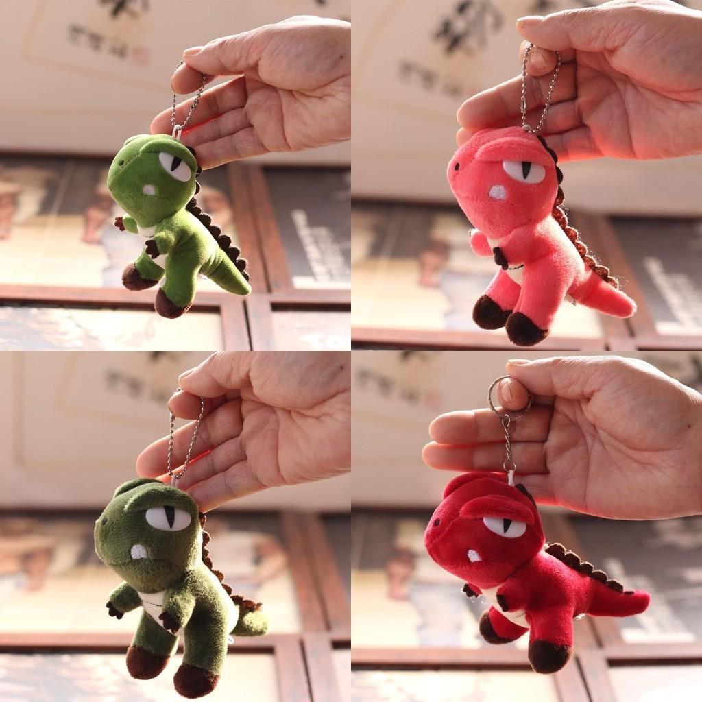 Urocza pluszowa zabawka dinozaur Uroczy mini T-rex pluszak brelok 12 cm