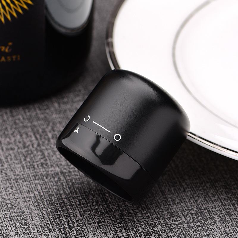 Creative Glass Red Wine Bottle Stopper - Household, Mini, Sealed, Fresh-Keeping Cap