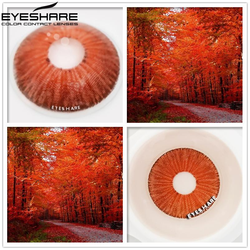 Eyeshare ფერადი კონტაქტური ლინზები 1 წყვილი NEW York PRO სერიის სილამაზის მოსწავლეები ფერადი კონტაქტური ლინზები კოსფლეისთვის ფერადი კონტაქტური ლინზები თვალებისთვის
