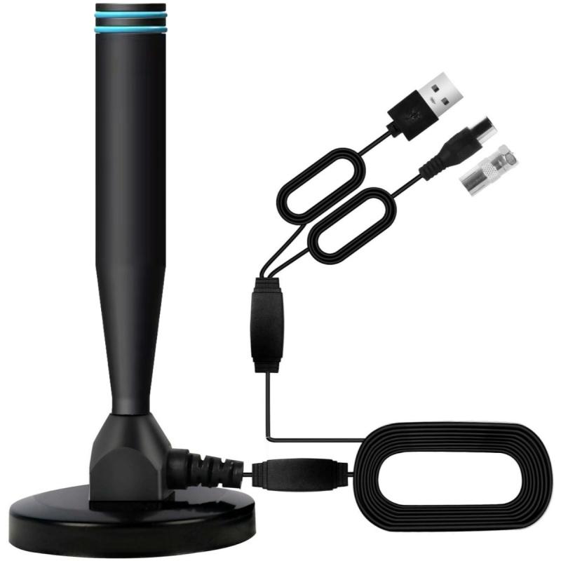 2025 New Indoor Digital TV Antenna Ground Wave Antenna Mini HDTV Antenna DV B-t2 Antenna