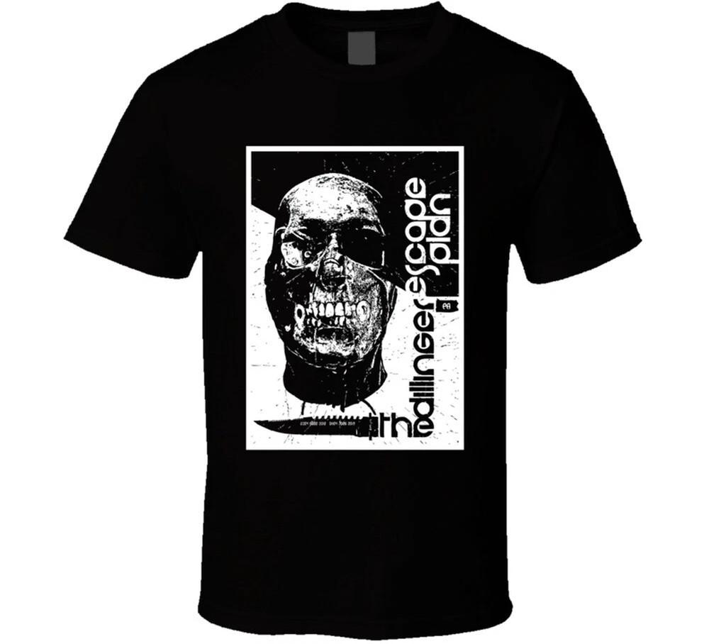 The DILLINGER ESCAPE PLAN Skull Graphic Cotton Made In USA S-5XL Unisex T-Shirt