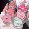 HISYI Low Saturation Matte Shimmer Blusher: Delicate, Natural, Three-Dimensional Highlight Blush for a Radiant Look