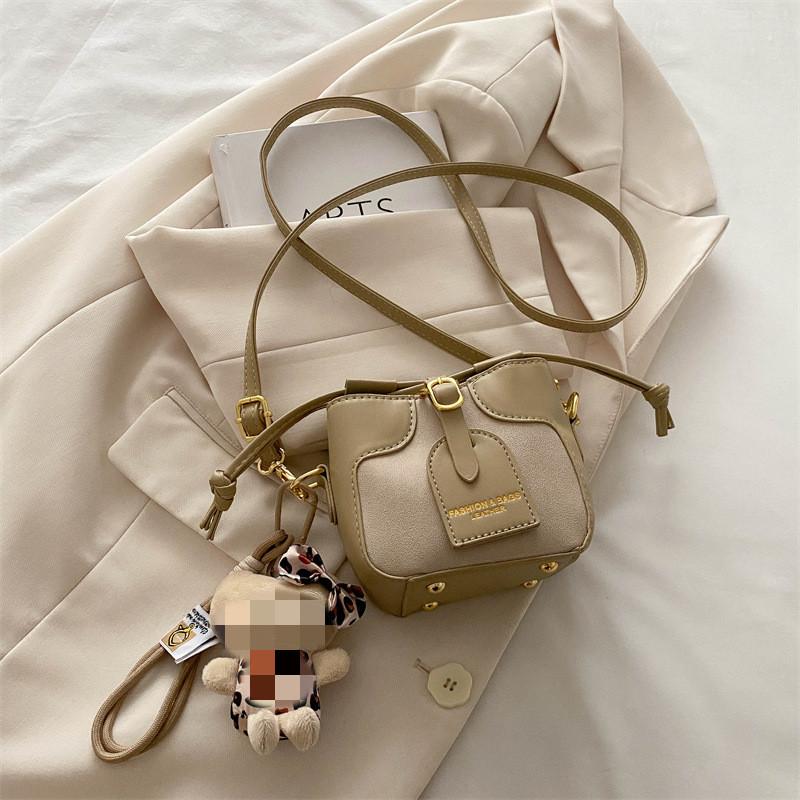Pu Pendant Cute Material Children Shoulder Bag Suitable For Matching Daily
