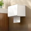 Waterproof Toilet Paper Box Wall Mounted Phone Holder Dust-proof Storage Shelf Organizer  Bathroom