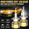 Big Power Super Bright 360 Degree LED Headlight Bulbs Long Life H7 LED for Car Headlamp Lights,2pcs.
