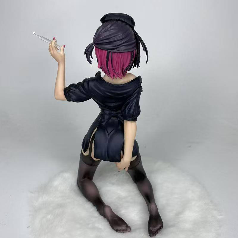 In Stock Snow Love Nurse Sportswear 6.29inch/16cm Anime Rabbit Angel Girl Swimsuit Cute Act cute Girlfriend PVC Sexy toys Gifts