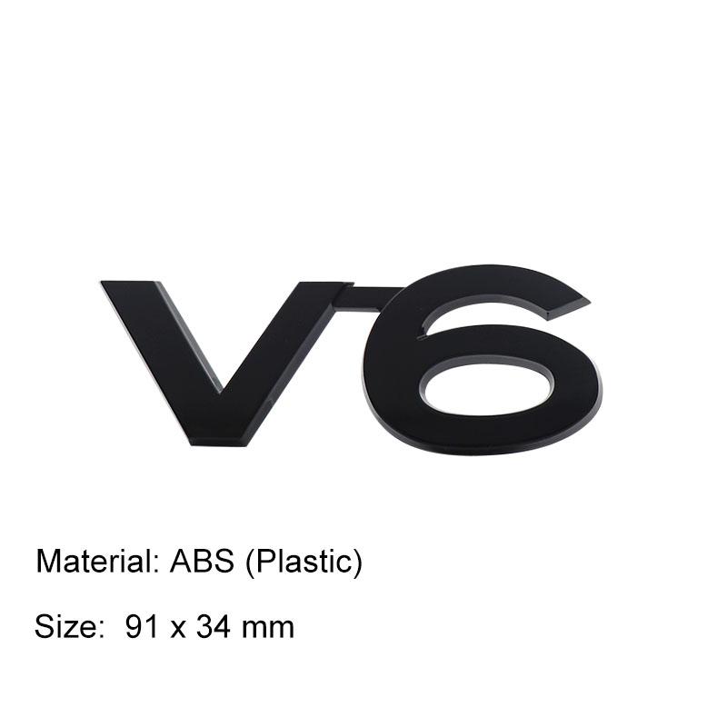 3D Premium 5.7 V6 V8 for Prado car Engine Hood Fender trunk Tail Rear Decal Emblem Badge Sticker