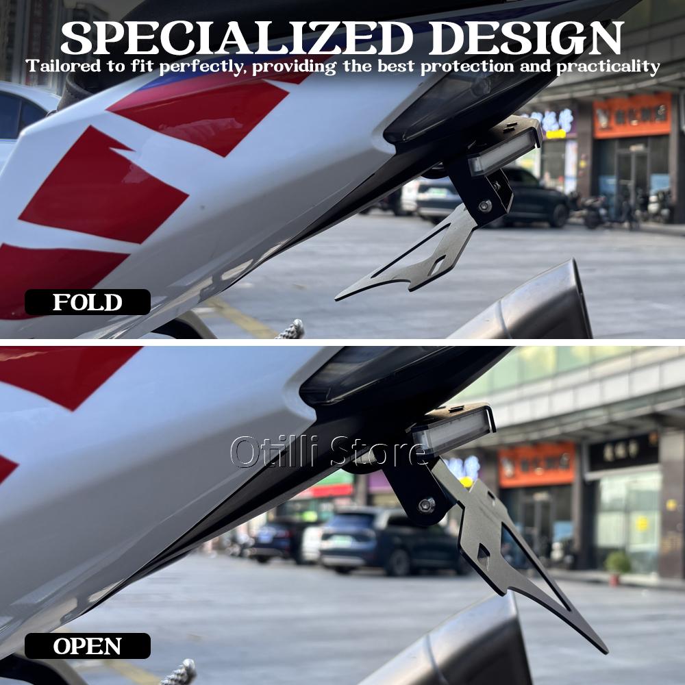 Motorcycle Integrated License Plate Holder LED Tail Lights Turn Signal Light For HONDA CBR1000RR CBR1000RR-R CBR 1000RR 20-2025