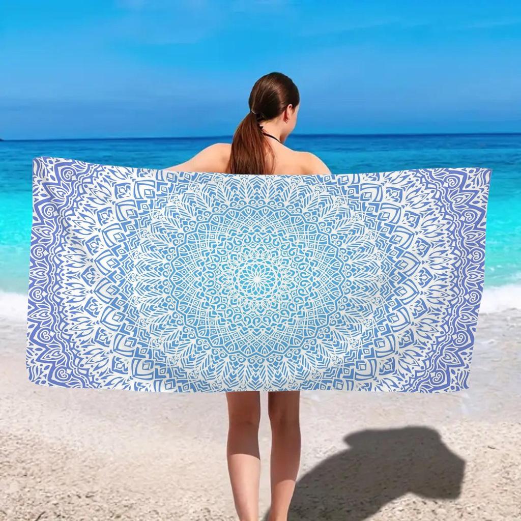 Hot-Selling Quick-Dry Thick Beach Towel - Large, Soft, Absorbent, 250g