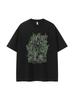 Lamb Of God Band Vintage American Street Dark Vtg Shoulder Drop Loose Rock Short Sleeve Tshirt Cotton Breathable Casual Style
