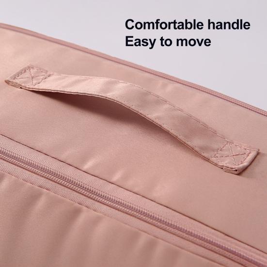 Bedding Storage Bag with Zipper Large Capacity Waterproof Space Saving