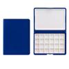 Portable Watercolor Paint Holder Tray with Leakproof Lid 24 Wells Paint Storage Box For Oil Acrylic Watercolor Pigments