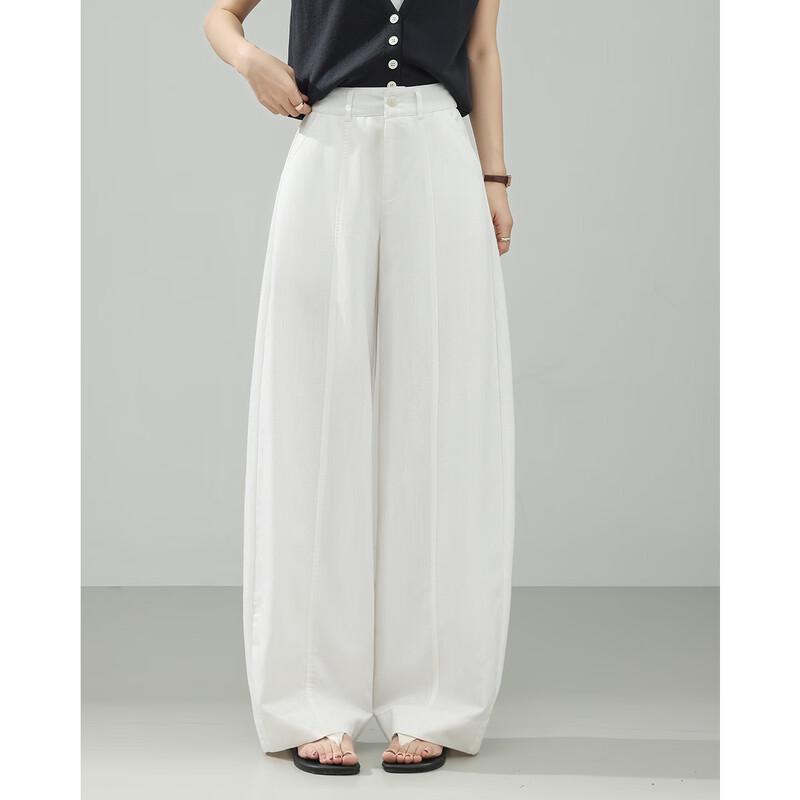 TERRE BLEUE Women's Loose Wide-Leg Casual Pants