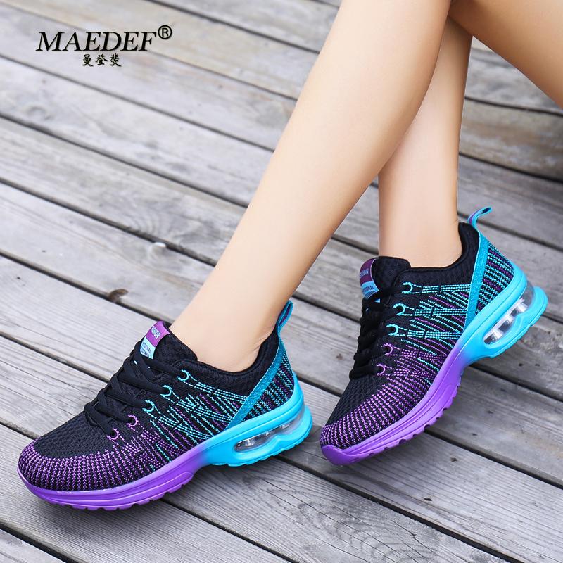MAEDEF Women Running Shoes Womens Sneakers Breathable Women Walking Shoes Non Slip Casual Sneakers Outdoor Sports Shoes Footwear