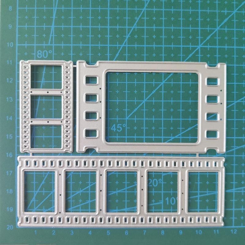 Film Foto Metall Stanzformen Schablone Scrapbooking DIY Album Stempel Papier Karte