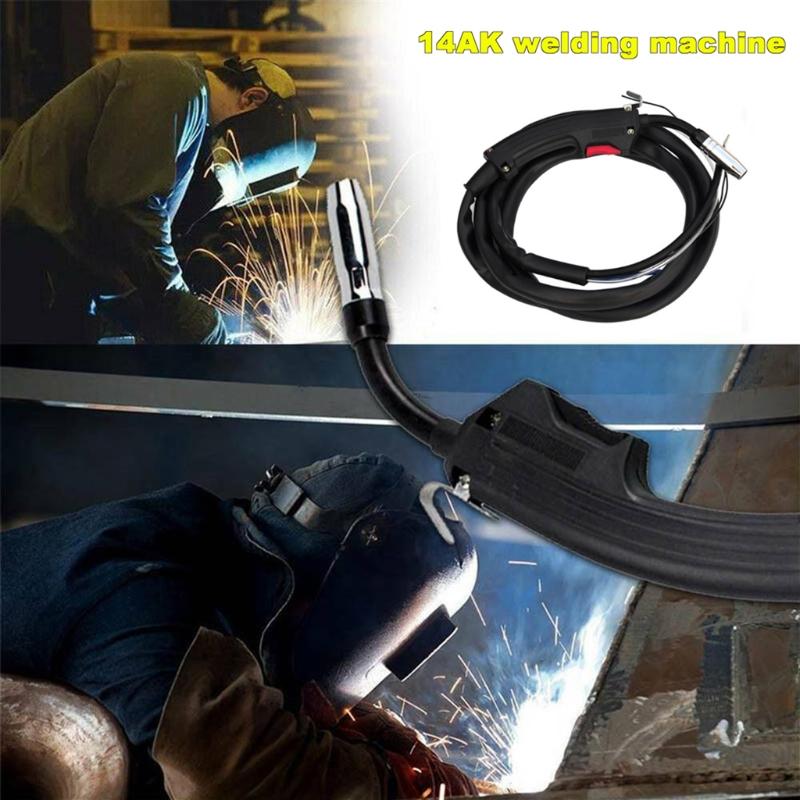 Practical 14AK MIG Welding Gun Torch for Light Autobody Work Gas Shielded Welding Electric Welder Replacement Torch
