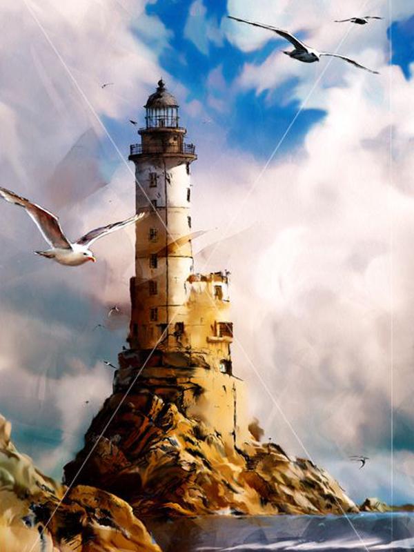 

Алмазная живопись Пейзаж Алмазная художественная живопись Рукоделие Алмазная вышивка Картина 15*20cm