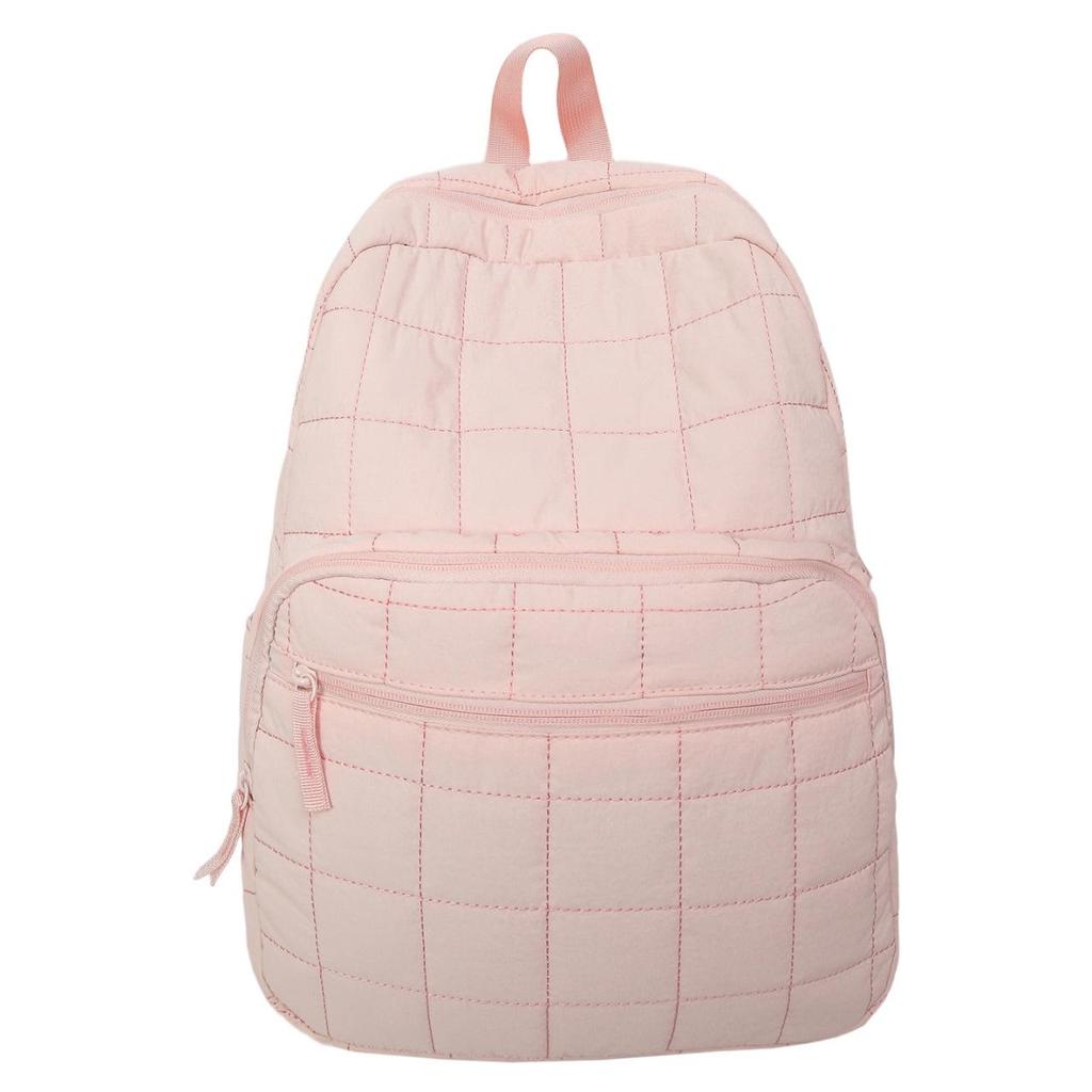 Women's Quilted Casual Outdoor Backpack - Large Capacity, Fashionable Laptop and Mummy Bag