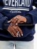 Stylish European & American Thickened Half-Zip Lapel Hoodie for Autumn & Winter - Comfy Hip Hop Look for Commuting
