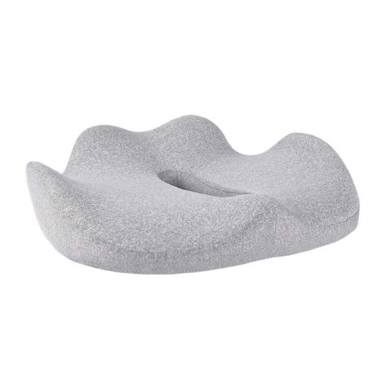 

Подушка для сидения для малоподвижных людей Подушка из пены с эффектом памяти для облегчения ишиаса Широкое бедро светло-серый