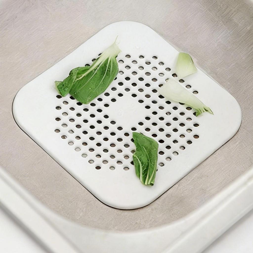 4Pcs Shower Drain Hair Catcher Sink Strainer Drain Cover Hair Catcher Silicone Hair Filter Kitchen Bathroom Accessories