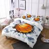 Football Basketball Sports Quilt Cover Bedding Digital Printing Home Textiles Three-Piece Set