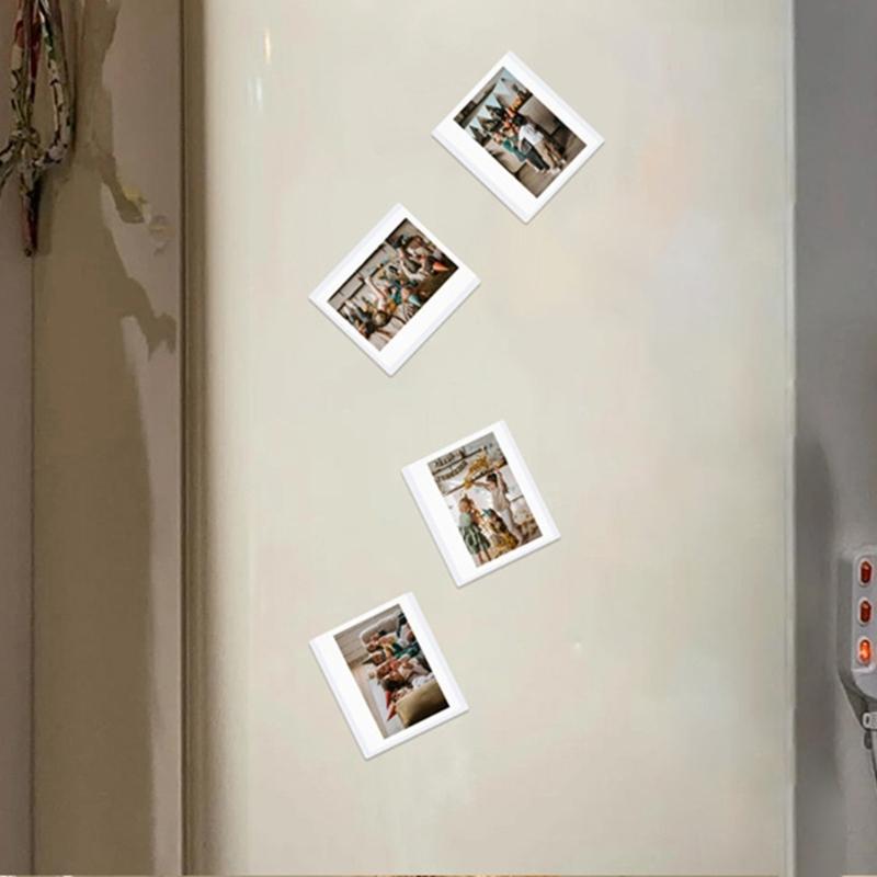 Zestaw 5 magnetycznych ramek do zdjęć, pustych wkładek do zdjęć, magnesów na lodówkę, kieszonek na zdjęcia, personalizuj i eksponuj swoje zdjęcia