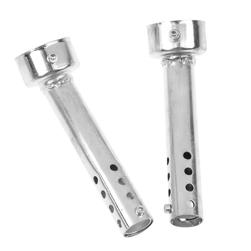 Motorcycle Modified Triangular Round Mouth Back Pressure Core Tuning Tube Sound Regulator Dual-Purpose Tube Muffler