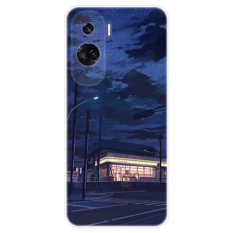 

Для Honor 90 lite Honor90 lite чехол Мягкая силиконовая задняя крышка Чехол для телефона с рисунком из мультфильма Разнообразие For Honor 90 lite