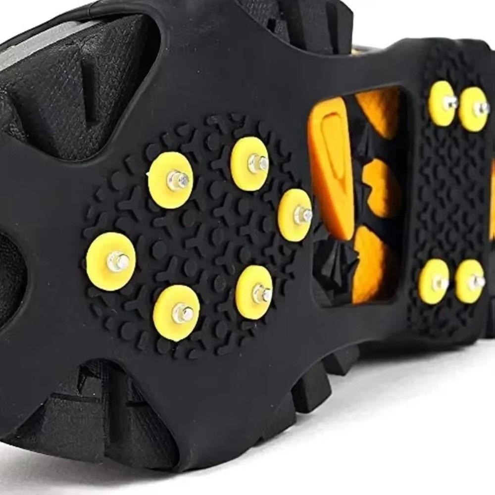 New 10 Teeth Ice Claw Anti-Slip Spike Shoes Crampons Universal Spike Grips Cleats For Shoes