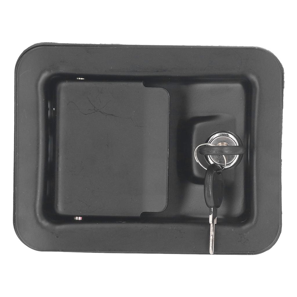 Cutie de instrumente pentru camion, fier de blocare, 140x108 mm, cutie de instrumente, cheie pentru ușă cu paletă de remorcă, cu 2 chei