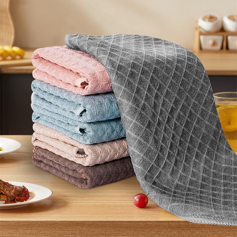 30x30cm Super Absorbent No Lint Barista Bar Towel Coffee Machine Square Towel Rag Cleaning Cloth Coffee Machine Cleaning Towe