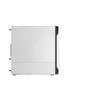 Cooler Master Silent PC Case White Model with Soundproof Steel Left Side Panel [Silencio S400 White Steel]