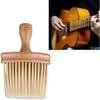 Instrument Dusting Brush, Double Sided Wooden Cleaner Soft for Keyboards Pianos Synthesizers