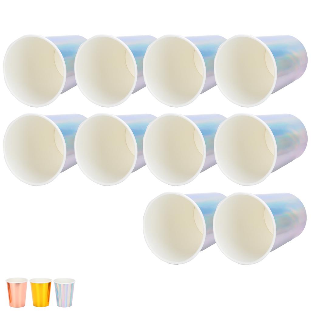 20 buc Pahare de Hârtie Ceașă de băut compostabilă ceașcă de suc reciclabilă pentru petrecere, cafea, ceai