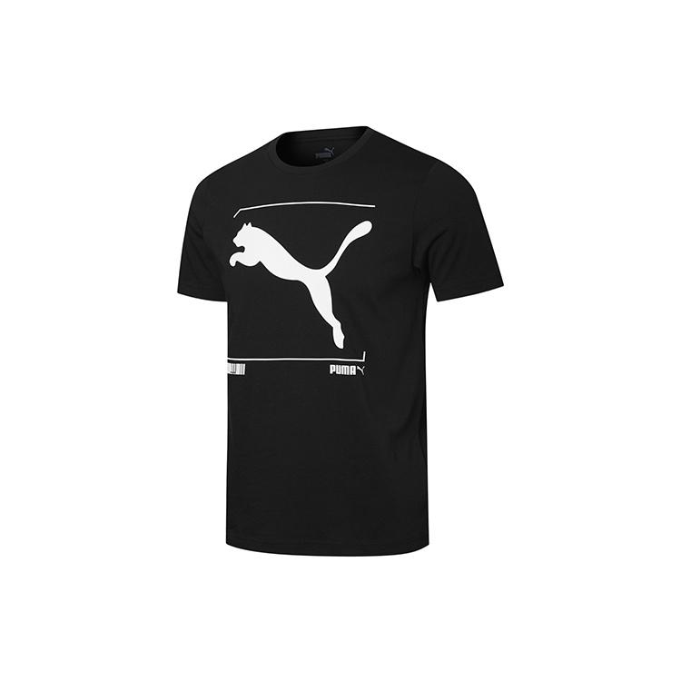PUMA Nu-Tility Logo T-Shirt Black Men s 845997-01 S