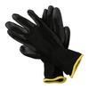 Work Gloves PU Coated Knit Cuffs Flexible Safety Hand Protect Antiskid