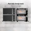 Stainless Steel Wall-Mounted Microwave Oven Rack