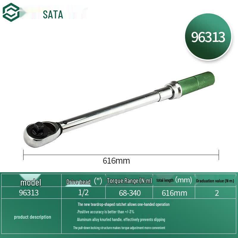 SATA Professional Adjustable Torque Wrench