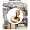 Heavy Duty No Drill Door Stopper Mechanical No Drilling Door Stopper Keep Door Open Punch-Free Mechanical Silent Floor Door Stop